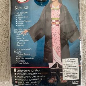 Nezuko Child Costume with Kimono and Obi